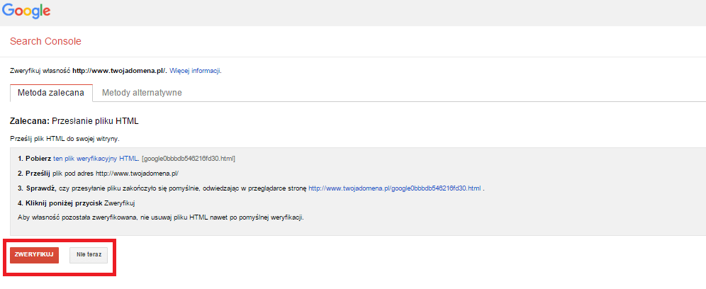 search console