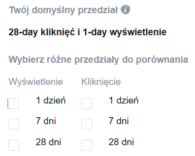 Modele atrybucji Facebook 3