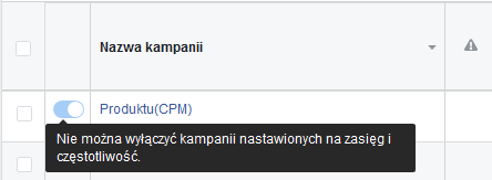 kampania fb ads zasieg i czestotliwos