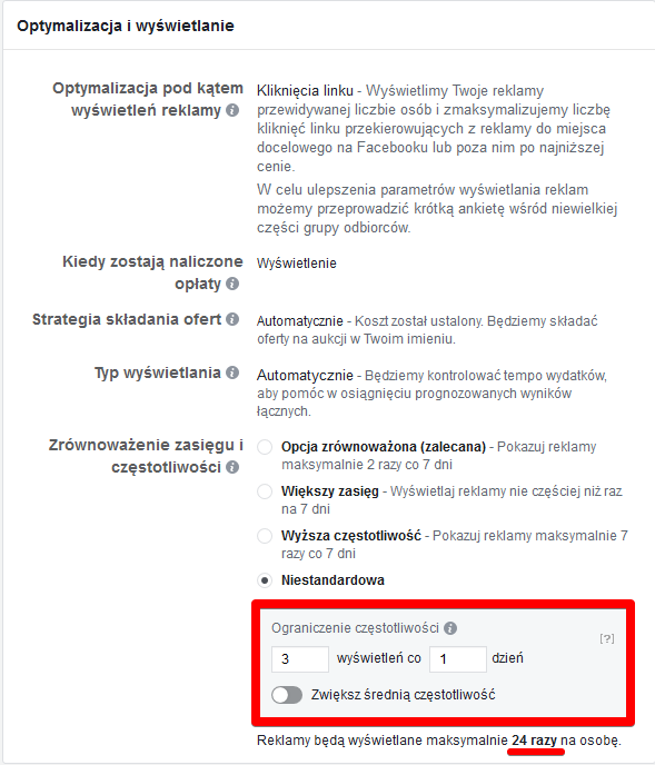 optymalizacja i wyswietlanie fb ads 1