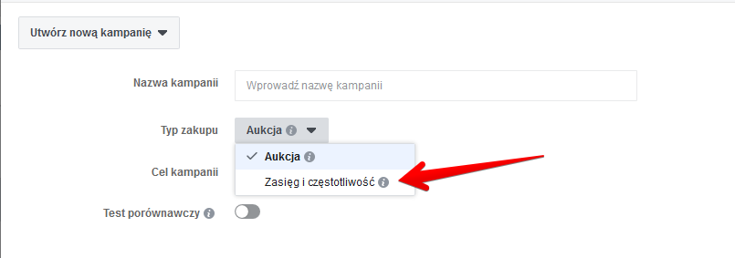 zasieg i czestotliwosc reklama na facebooku 1