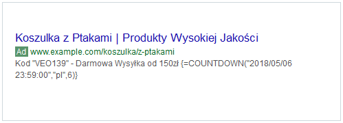 funkcja countdown