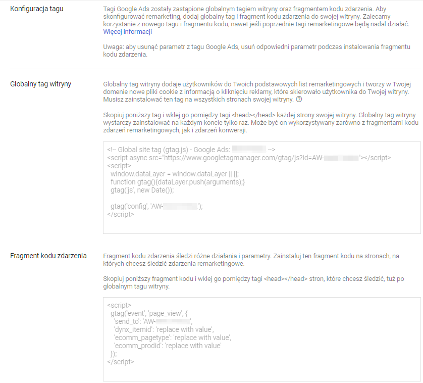 Kierowanie Remarketing dynamiczny GDN 1