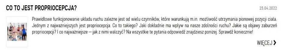 przykład leadu na blogu