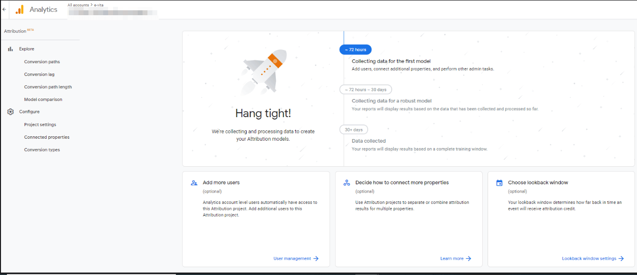 data driven attribution report