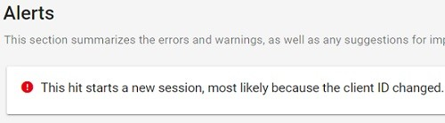 alert google tag assistant