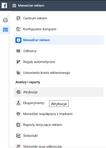facebook attribution konfiguracja 1