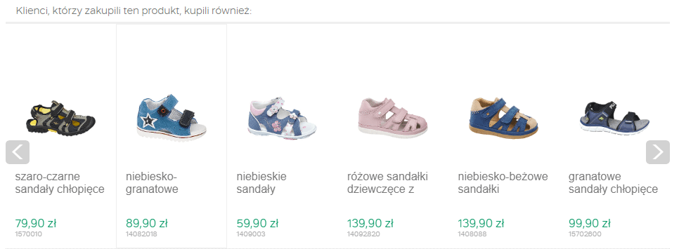 slider sklep internetowy social proof