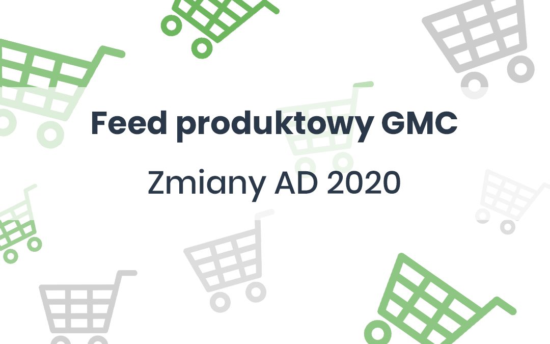 Feed produktowy GMC - okładka