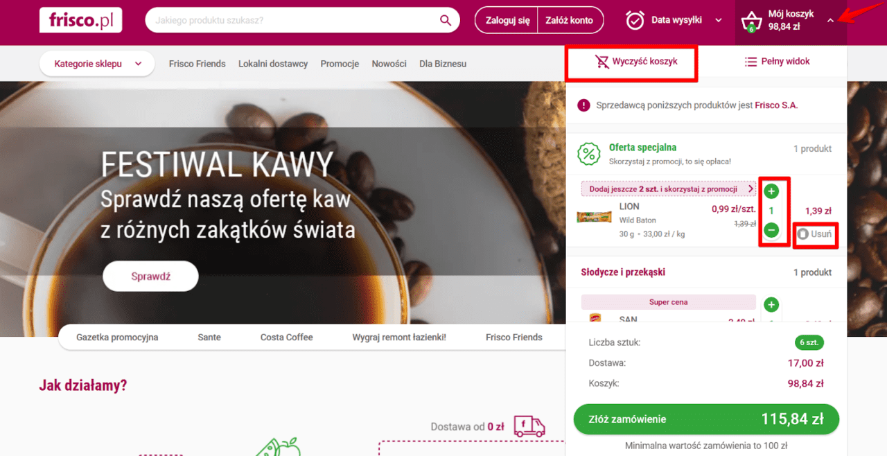 optymalizacja procesu skladania zamowienia CRO 9 1