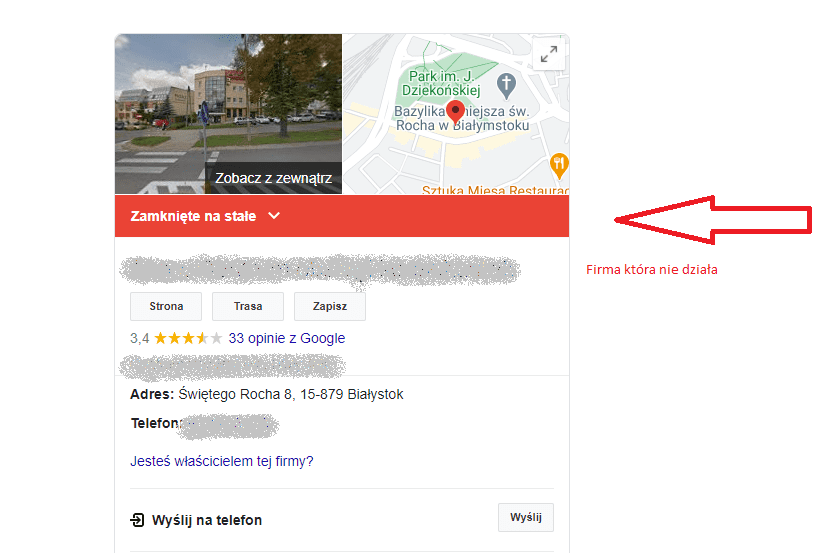 google moja firma pozycjonowanie 3