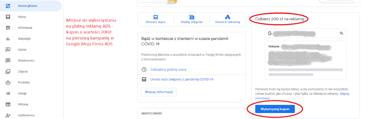 google moja firma pozycjonowanie 5