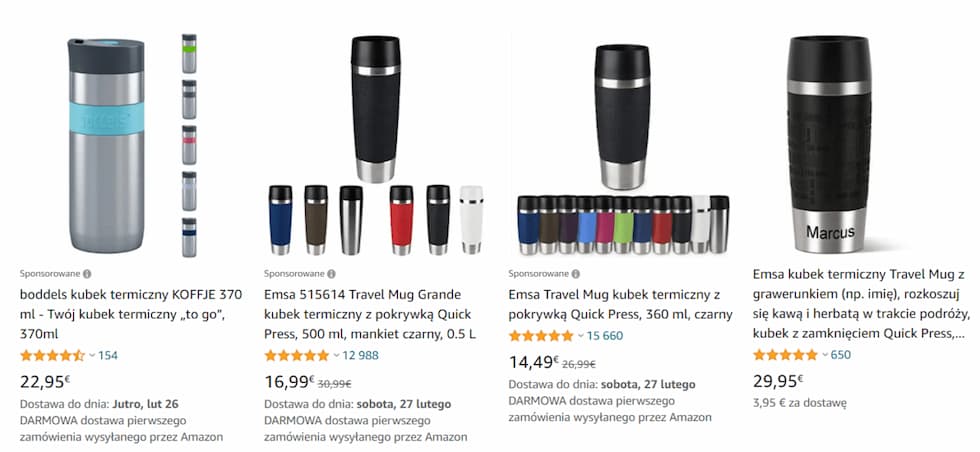 Jak sprzedawać na Amazonie - reklamy