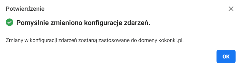 iOS 14 konfiguracja zdarzeń webowych 6
