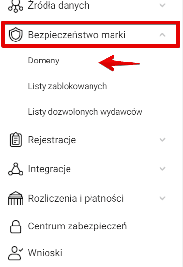 iOS14 Weryfikacja domeny 2
