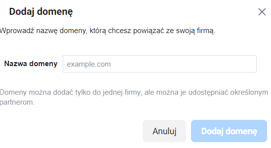 iOS14 Weryfikacja domeny 3