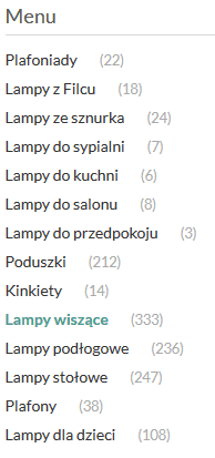 kategoryzacja produktów
