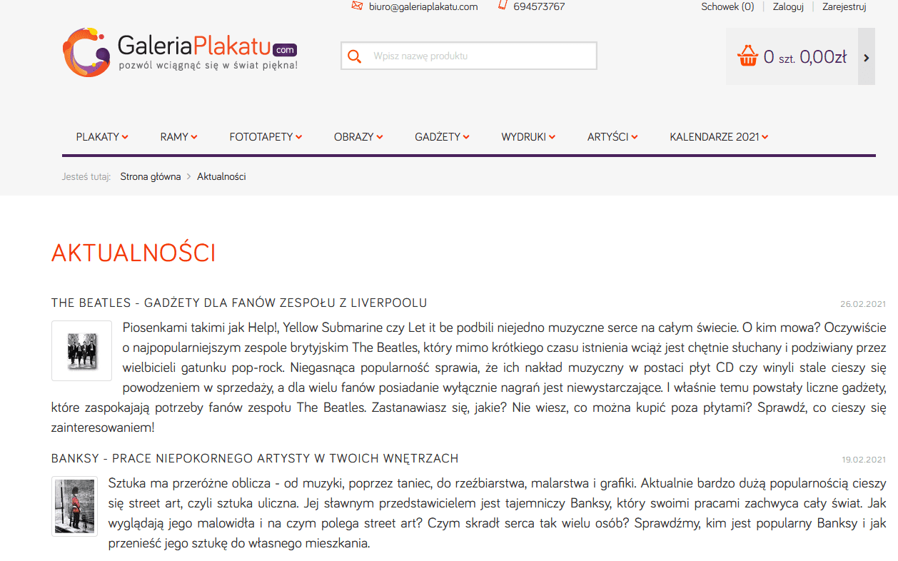 checklista CRO - blog
