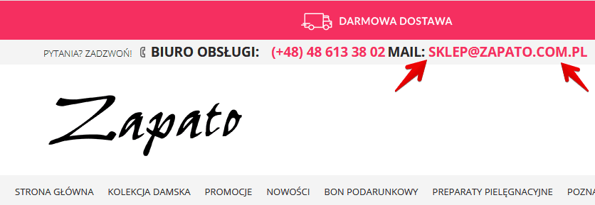checklista CRO - mail