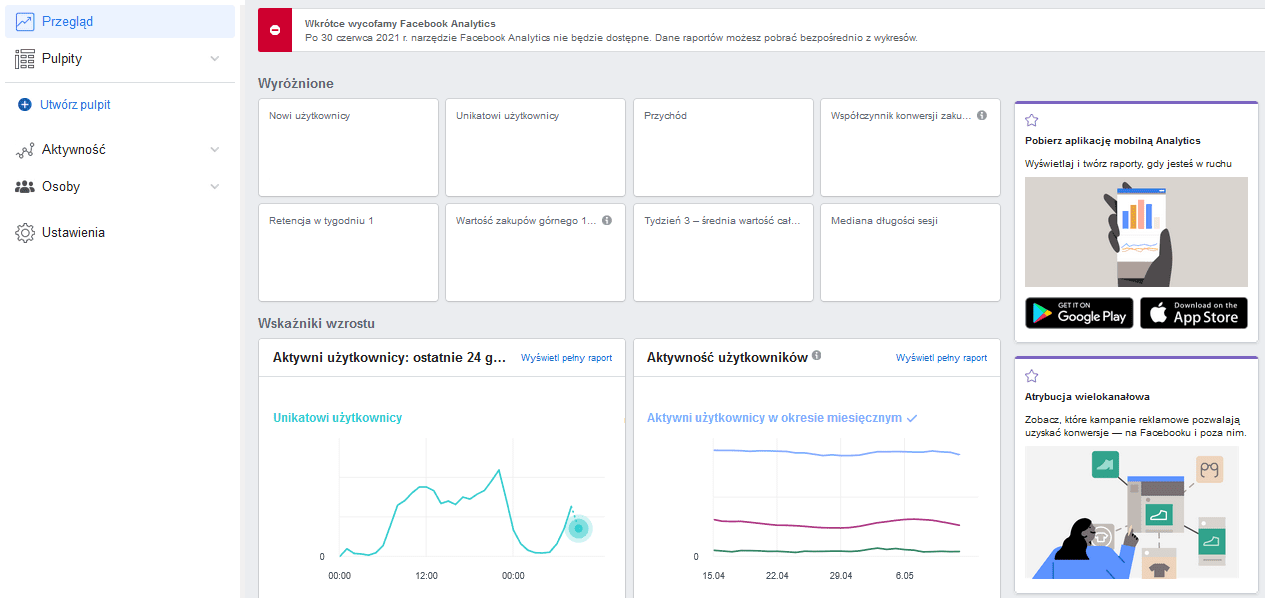 Analityka od Facebooka - nadchodzą duże zmiany - analytics