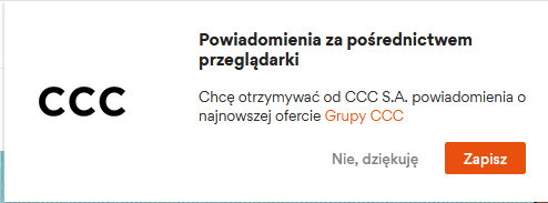 checklicta cro - remarketing powiadomienie