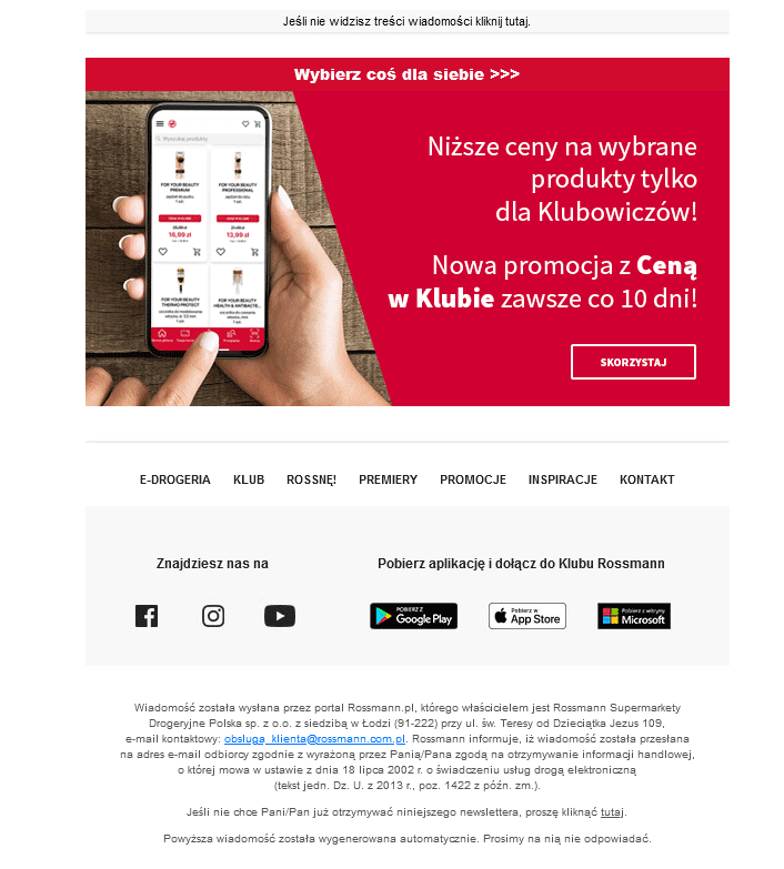 checklista cro - lojalność specjalna oferta