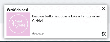 checklista cro - remarketing powiadomienie 2