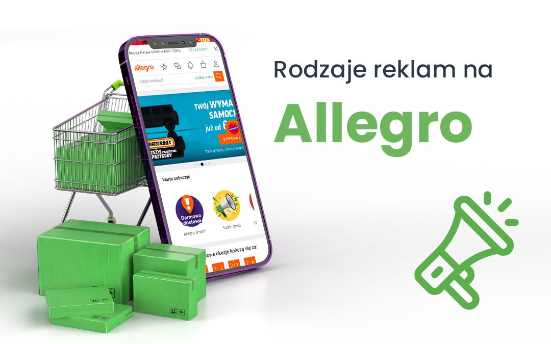 Rodzaje reklam na Allegro