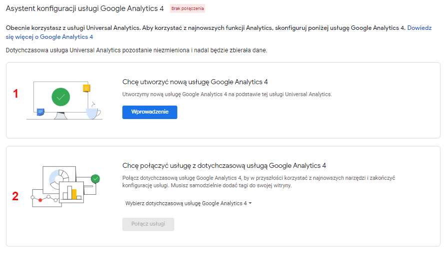 Jak podpiąć Universal Analytics