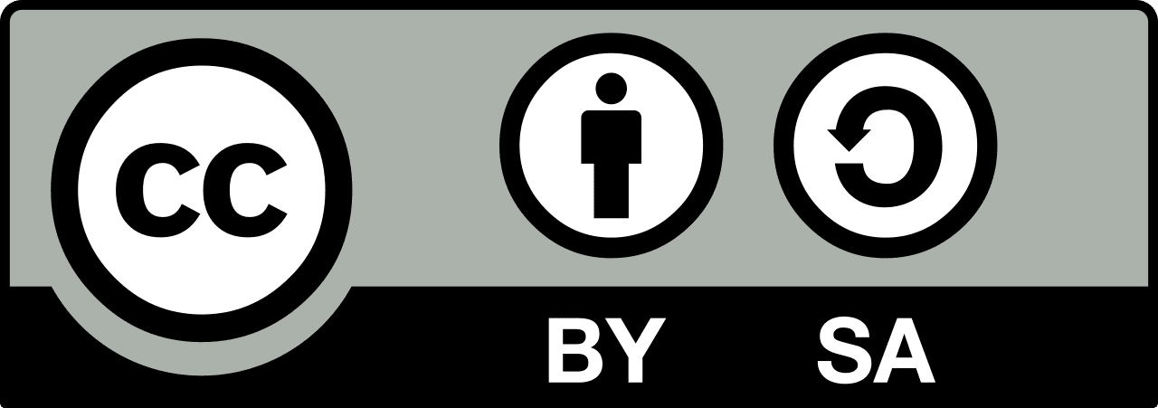 logo licencji CC BY SA