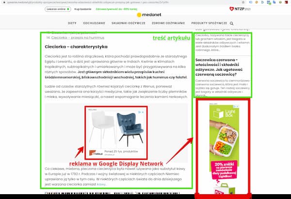 miejsce reklamowe na blogu