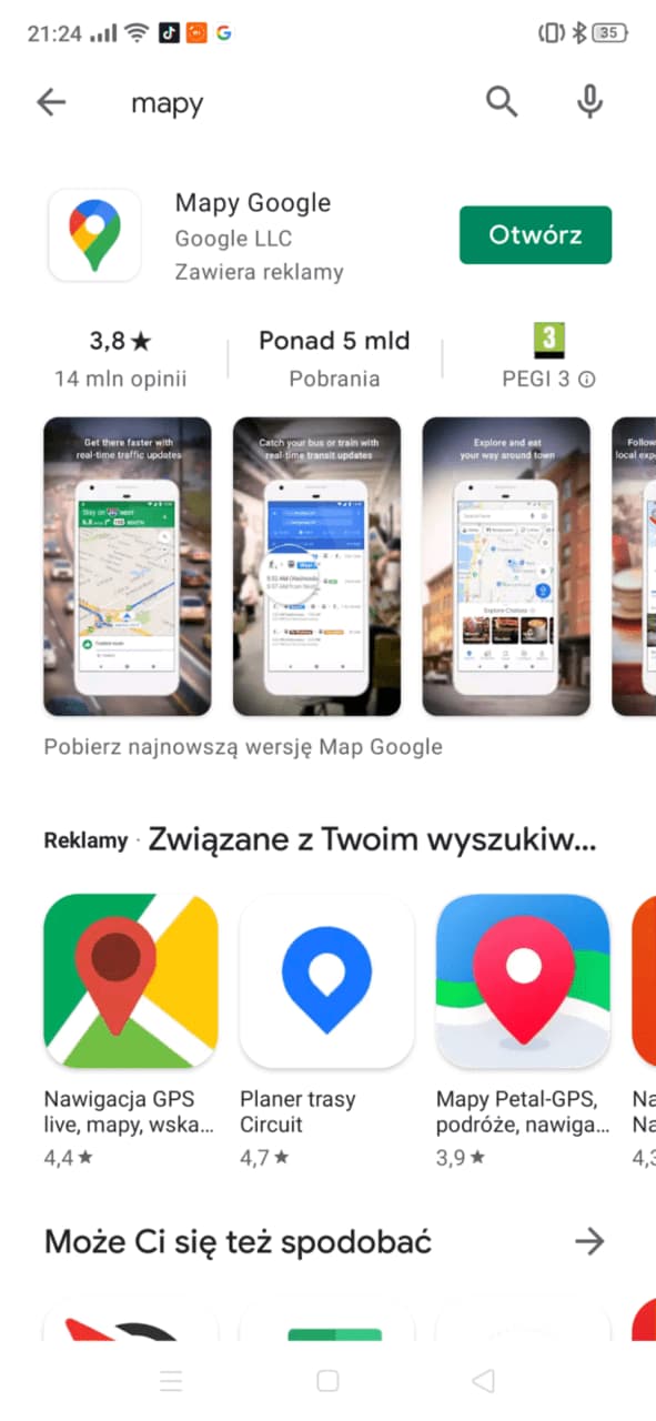 Jak promować aplikacje mobilne za pomocą Google Ads - optymalizacja reklamy - screeny z aplikacji