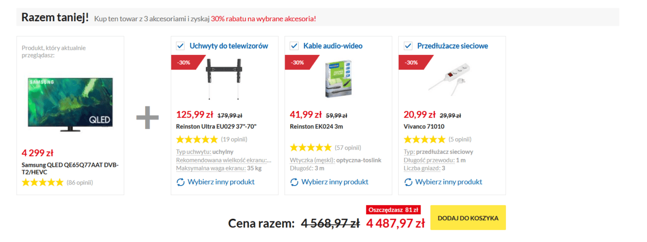 personalizowane zestawy