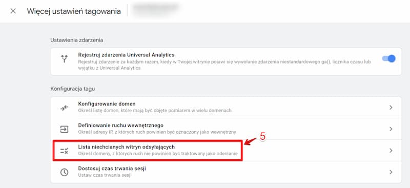 Lista niechcianych odsyłających