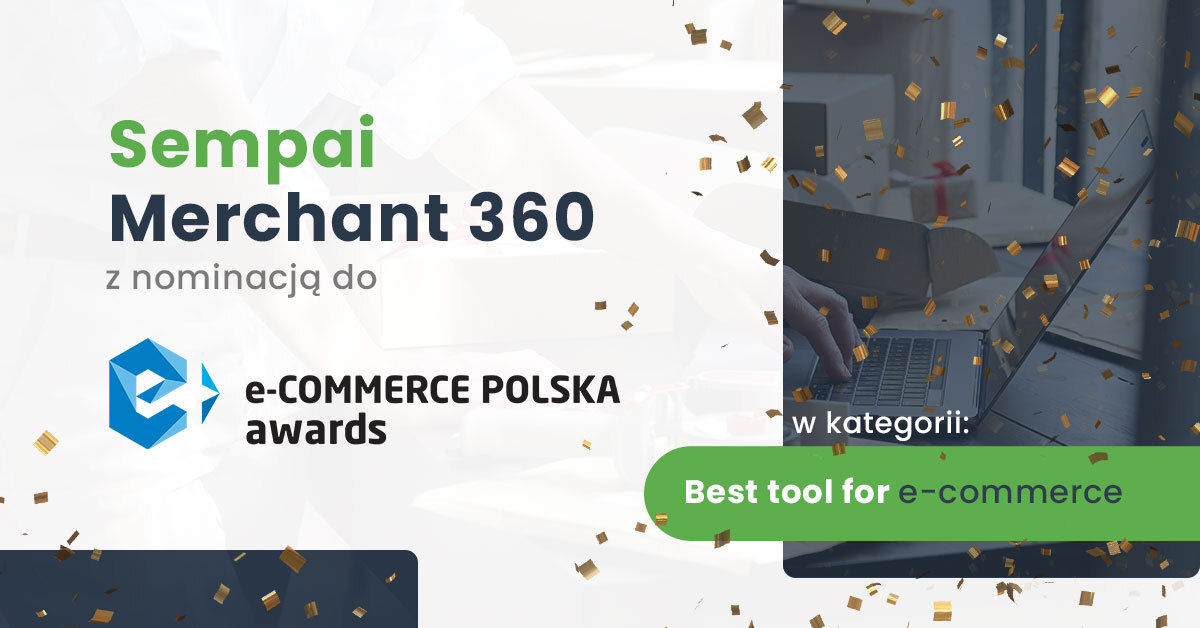 Sempai Merchant nominowany do eCommerce Polska Awards
