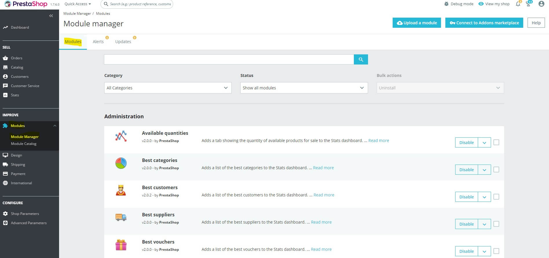 prestashop