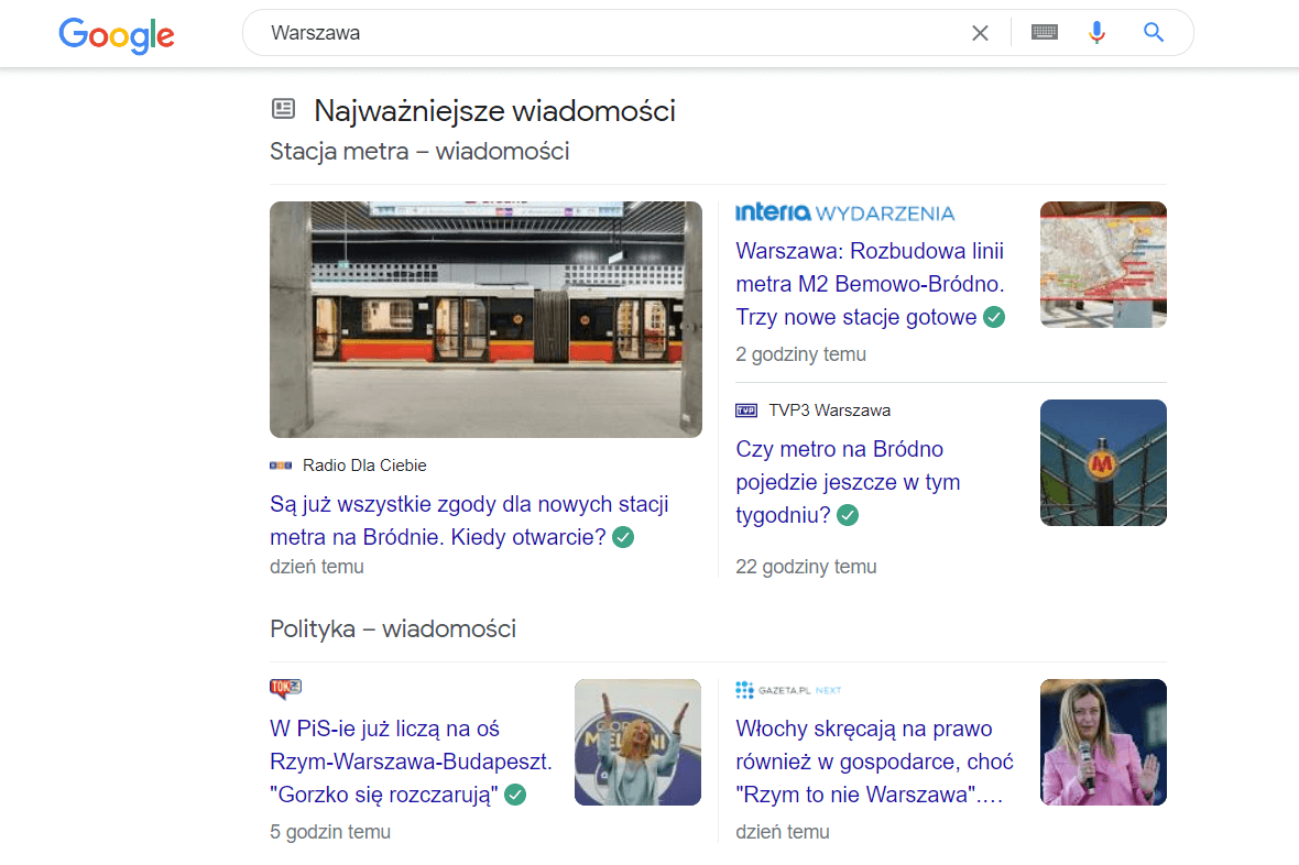 Google news