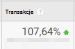 więcej transakcji
