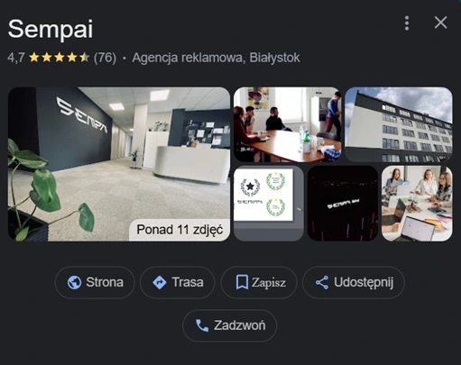opinie google