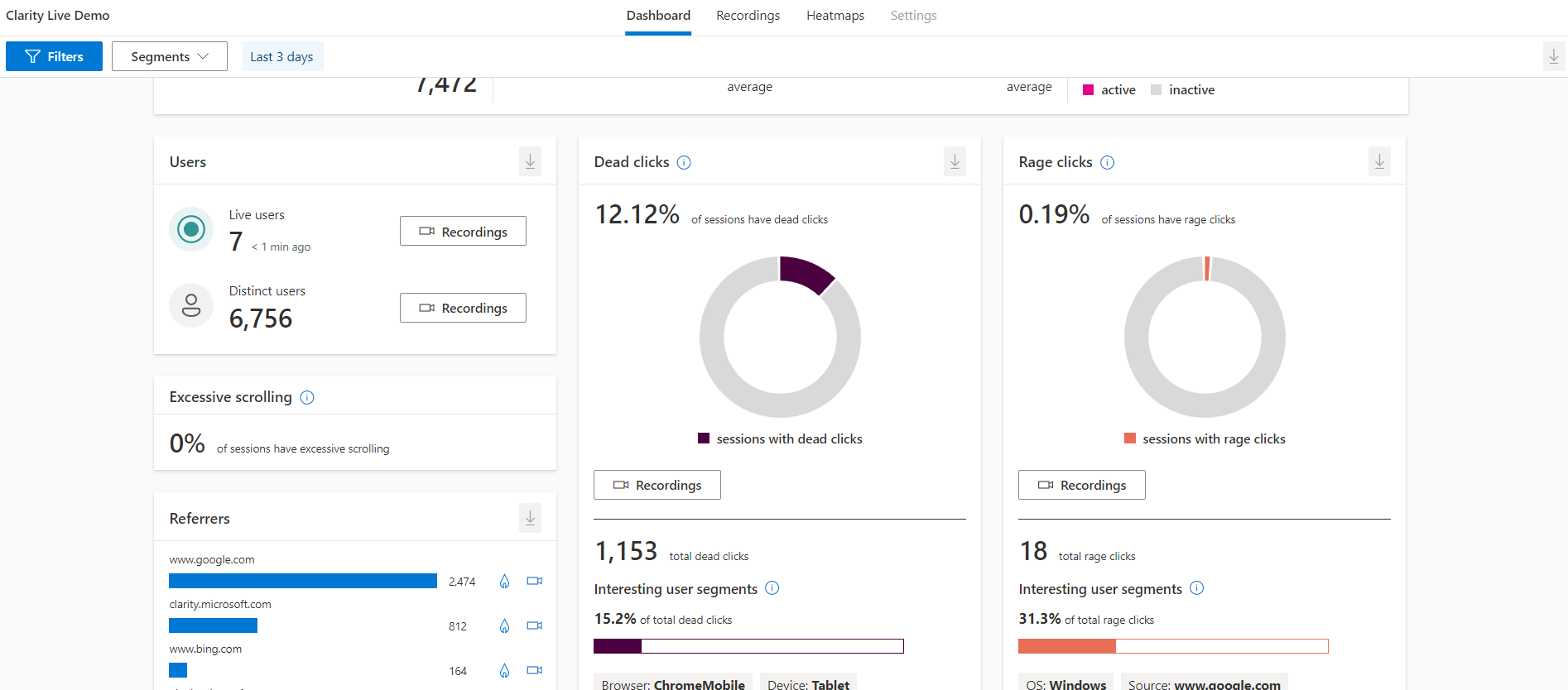 clarity-dashboard