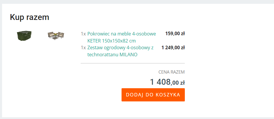 maksymalizacja koszyka zakupowego