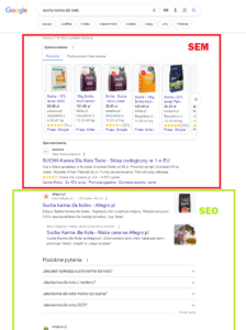 SEO SEM OZNACZONE
