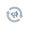 marketing automation icon blue 1
