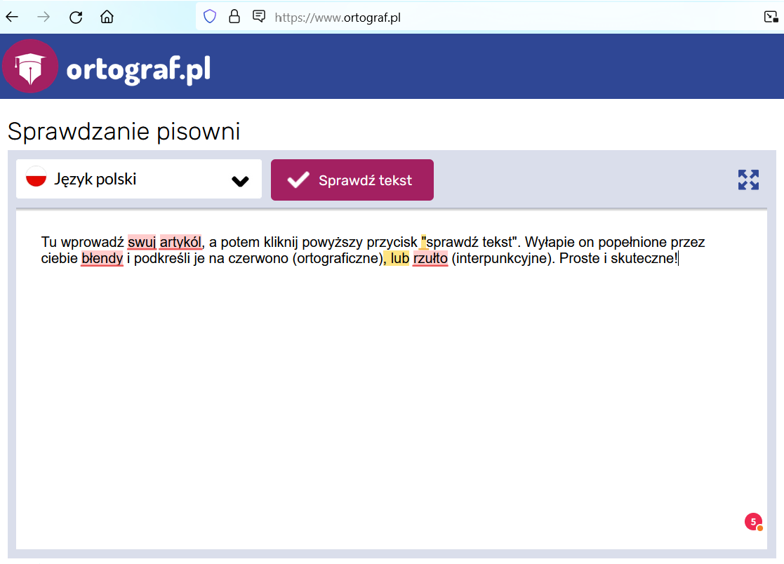 ortograf-pl