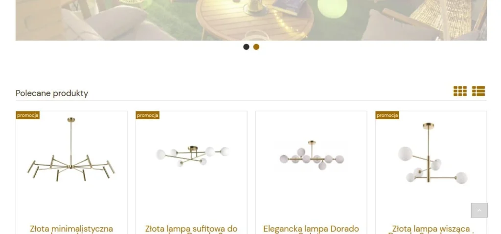 sekcja produktow