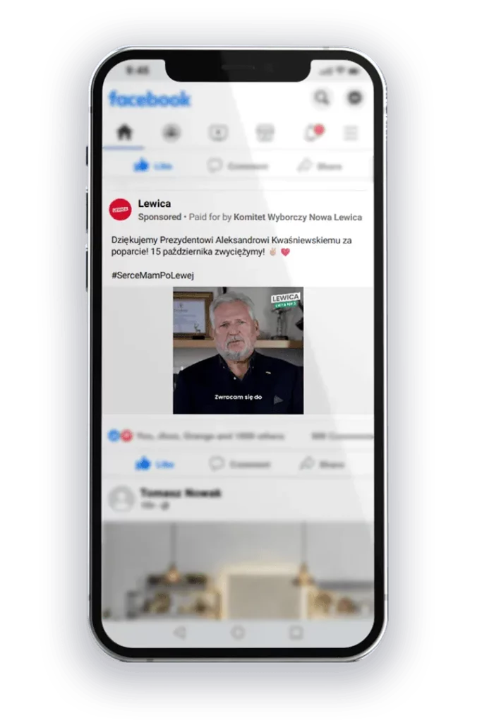 Meta Ads Lewica