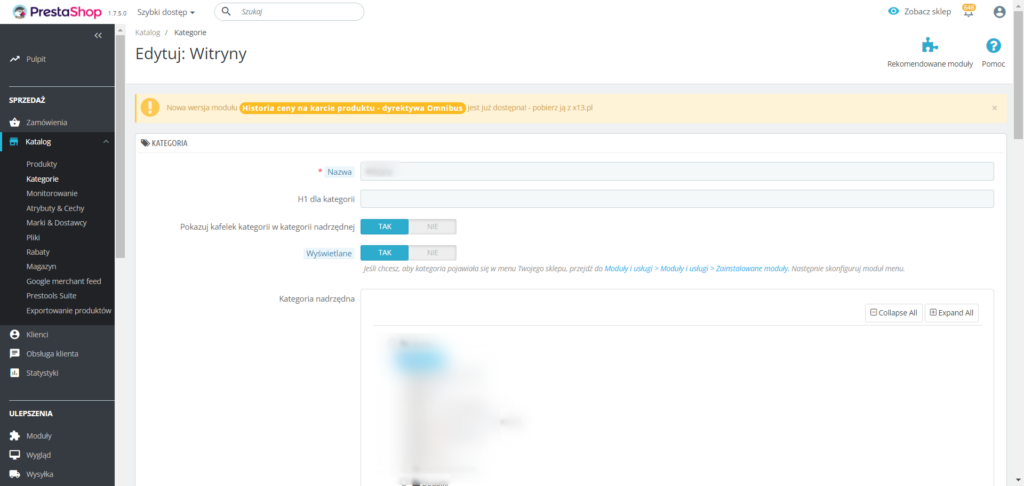 Optymalizacja PrestaShop - nagłówki