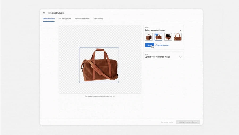 product studio przyklad