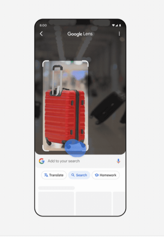 visual search