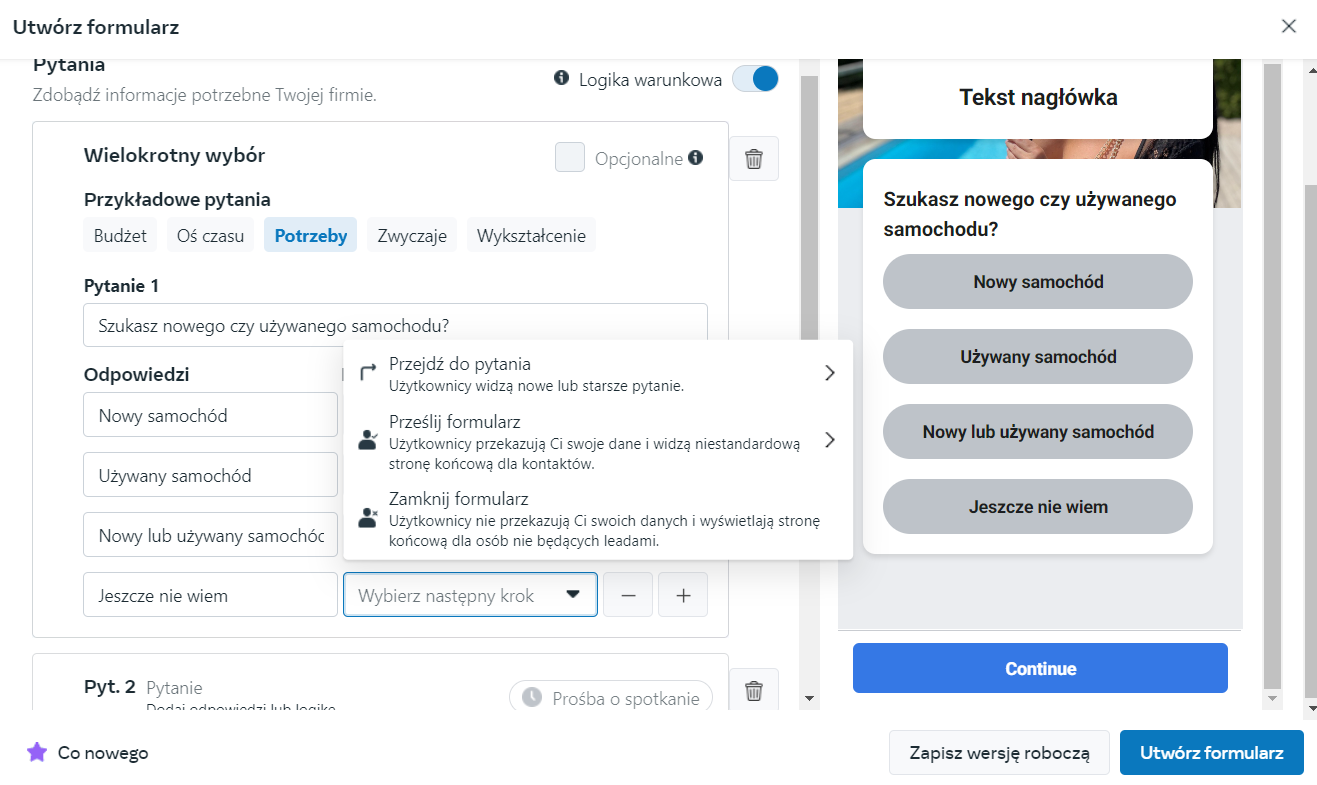 formularz-warunkowy-screenshot